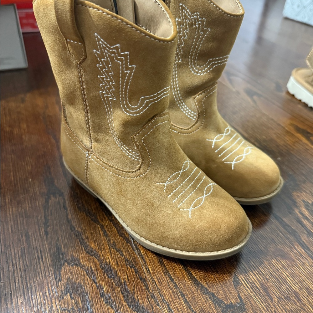 The Children's Place Brown Kids Cowboy Boots